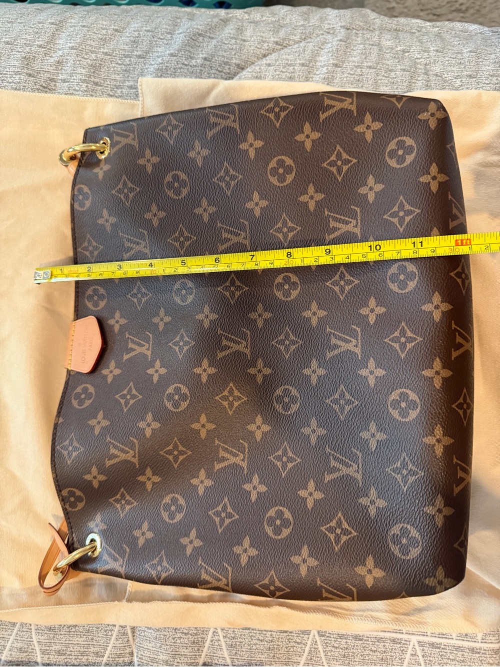 Louis Vuitton Graceful PM MNG Beige/Brown Monogram Shoulder Bag - Picture 15 of 17